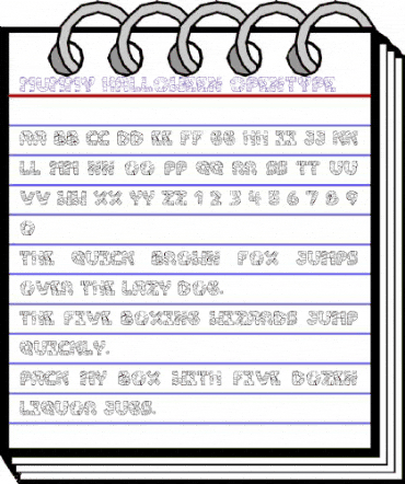 Mummy Halloween Regular animated font preview