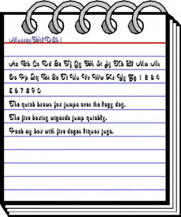 MurrayHilDSh1 Regular animated font preview