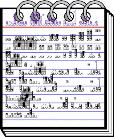 Mushroom Kingdom NBP Regular animated font preview