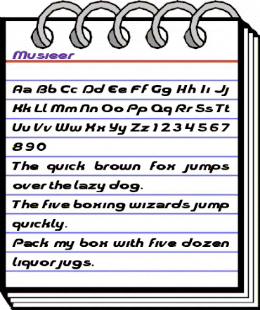 Pioneer Regular animated font preview