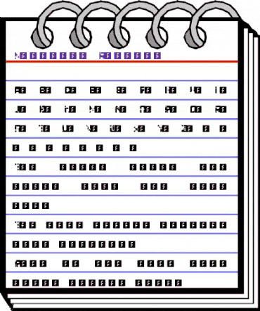 Mustaine Regular animated font preview