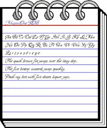 MysoulOne ROB animated font preview