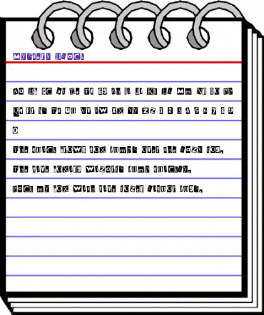 Mystery Black animated font preview