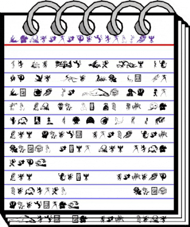 MythologicalsOne Regular animated font preview