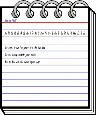 Nagista FREE Regular animated font preview Nagista FREE Regular animated font preview