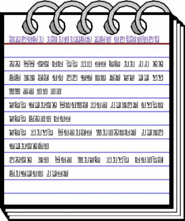 Napoli Initials Alt Regular animated font preview Napoli Initials Alt Regular animated font preview