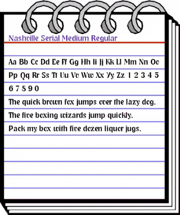 Nashville-Serial-Medium Regular animated font preview Nashville-Serial-Medium Regular animated font preview