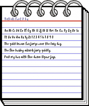 Nathals Regular animated font preview Nathals Regular animated font preview