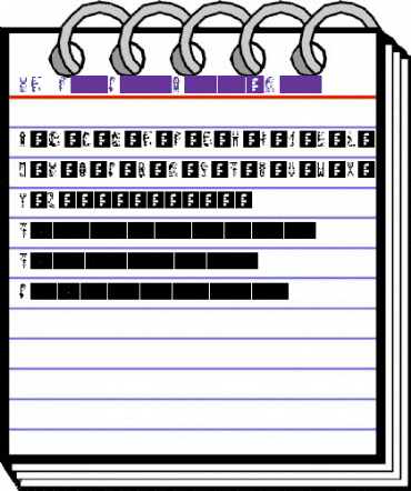 N.E. Faerix (Pictorial Abuse set 1) Regular animated font preview N.E. Faerix (Pictorial Abuse set 1) Regular animated font preview
