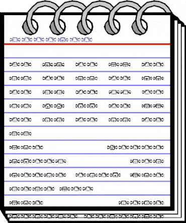 Negobom Regular animated font preview