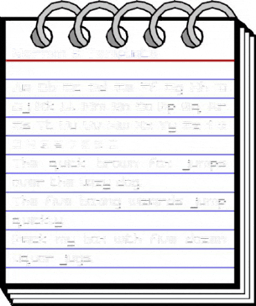 Nermin's Template Nermin's Template animated font preview