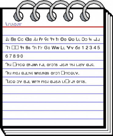 Netanjahu Regular animated font preview