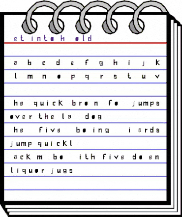 NETz Netz animated font preview