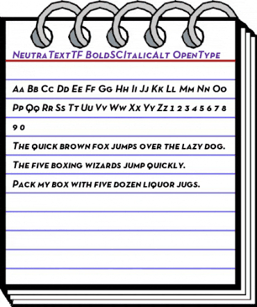 Neutra Text TF SC Alt Bold Italic animated font preview Neutra Text TF SC Alt Bold Italic animated font preview