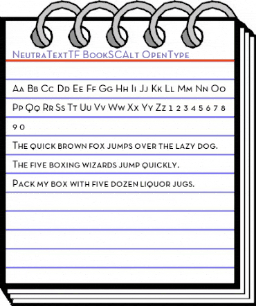 Neutra Text TF SC Alt Regular animated font preview Neutra Text TF SC Alt Regular animated font preview