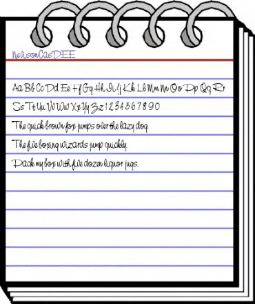 NevisonCasDEE Regular animated font preview NevisonCasDEE Regular animated font preview