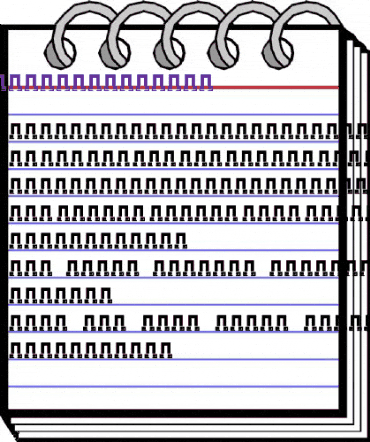 New Wave Aztec Regular animated font preview New Wave Aztec Regular animated font preview