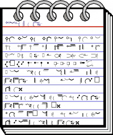 Newclips Regular animated font preview Newclips Regular animated font preview