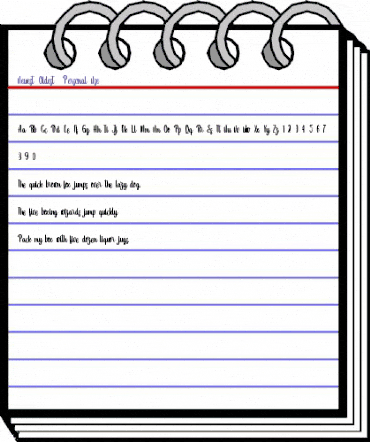 Newest Oldest - Personal Use Regular animated font preview