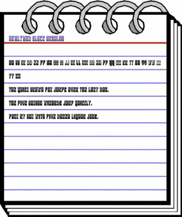 Newlywed Black Regular animated font preview Newlywed Black Regular animated font preview