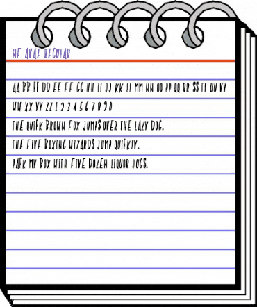 NF-Avae Regular animated font preview