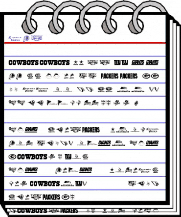 NFC Regular animated font preview