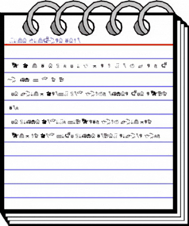 nice picture demo Regular animated font preview