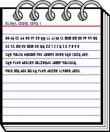 Night Court Regular animated font preview Night Court Regular animated font preview