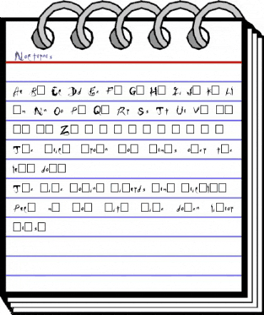 Nocturnus Normal animated font preview