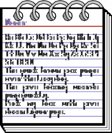 Nomer Regular animated font preview