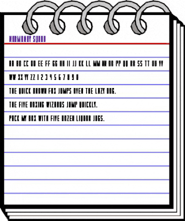 Normandy Squad Regular animated font preview Normandy Squad Regular animated font preview