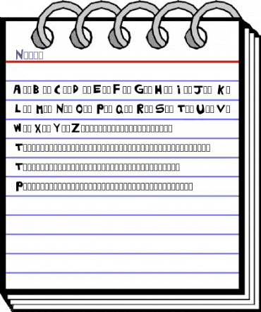 Nowai Medium animated font preview