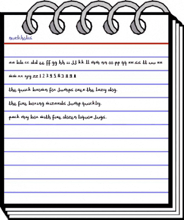 Nurkholis Regular animated font preview