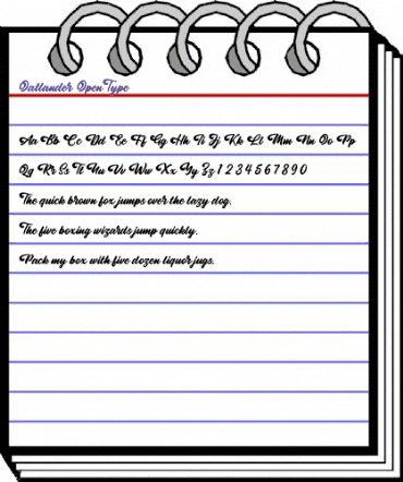 Oatlander Regular animated font preview Oatlander Regular animated font preview