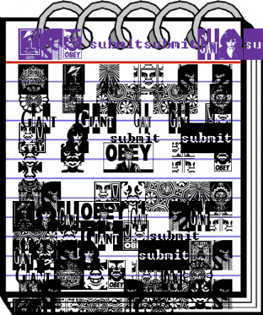 ObeyAssorty Regular animated font preview ObeyAssorty Regular animated font preview