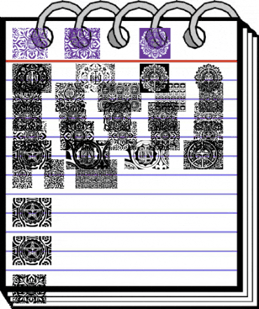 ObeyPatternsCaps Regular animated font preview ObeyPatternsCaps Regular animated font preview