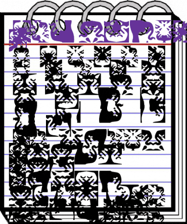 ObeyRorschach Regular animated font preview ObeyRorschach Regular animated font preview