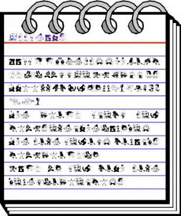 Offbeats Regular animated font preview Offbeats Regular animated font preview