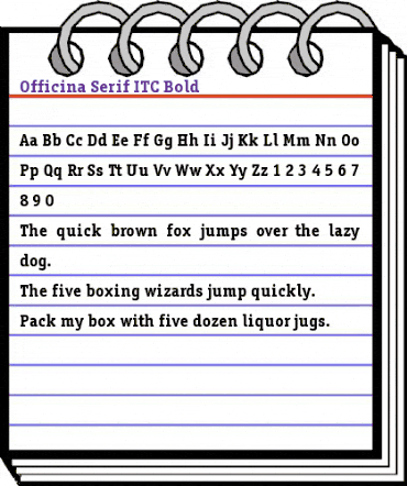 OfficinaSerITCBoo Bold animated font preview OfficinaSerITCBoo Bold animated font preview