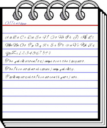 Offingapp Regular animated font preview Offingapp Regular animated font preview