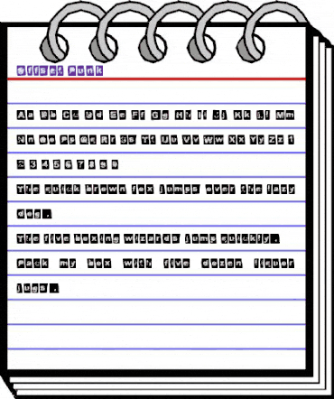 Offset Punk Regular animated font preview Offset Punk Regular animated font preview