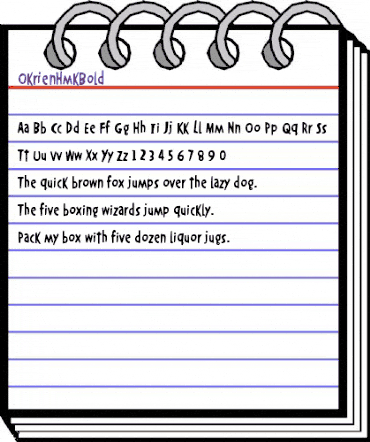 OkrienHmkBold Regular animated font preview OkrienHmkBold Regular animated font preview