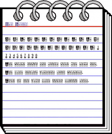 Old Glory Regular animated font preview Old Glory Regular animated font preview