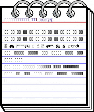 OldTimeDings Set 3 Regular animated font preview OldTimeDings Set 3 Regular animated font preview