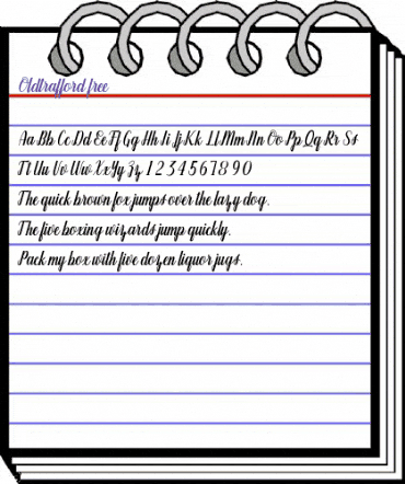 Oldtrafford free Regular animated font preview Oldtrafford free Regular animated font preview