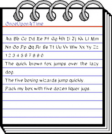 OnceUponATime Medium animated font preview OnceUponATime Medium animated font preview