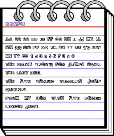 Oomph Regular animated font preview Oomph Regular animated font preview