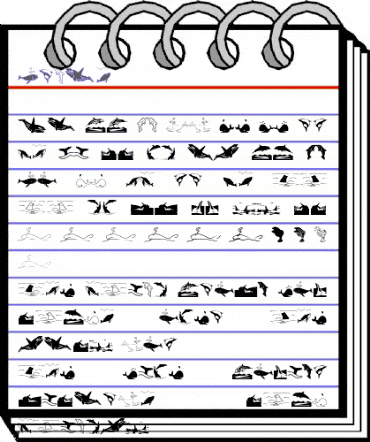 Orcas Regular animated font preview