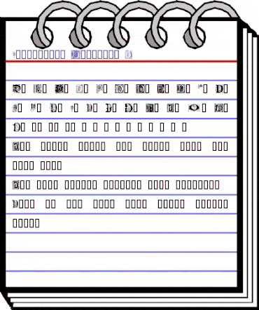 Ornamental Initials D Regular animated font preview