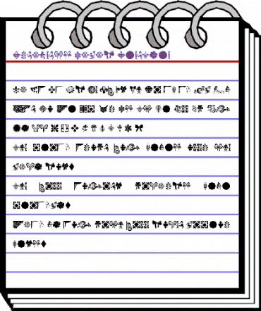 Ornaments Salad Regular animated font preview